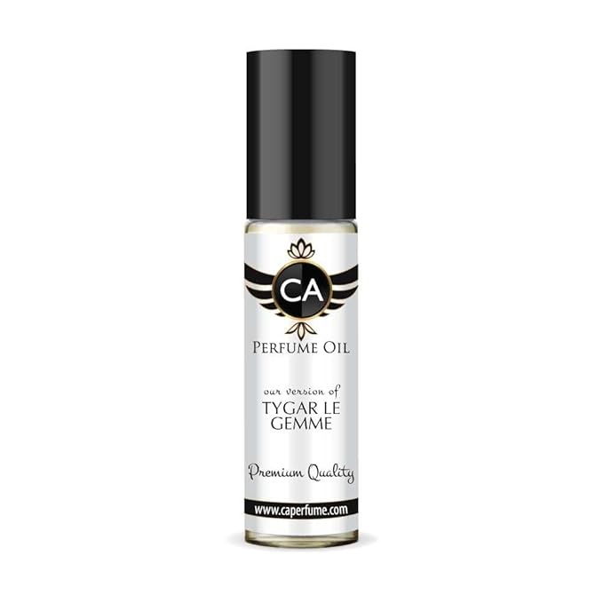 CA Perfume Impression of Tygar Le Gemme for Men Eau De Parfum Citrus Aromatic Scent Long Lasting Cologne for Men Travel Size TSA Ready for Day and Night Wear 0.33 Fl Oz 10ml