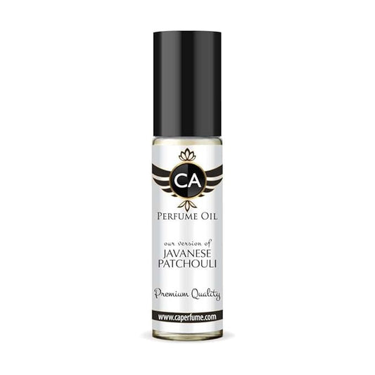CA Perfume Impression of Javanese Patchouli for Men Fragrance Oil Woody Spicy Scent Long Lasting Cologne for Men Travel Size TSA Ready Mini Parfum Body Oil Roll-on 0.33 Fl Oz 10ml