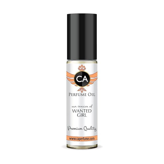 CA Perfume Impression of Wanted Girl for Women Fragrance Oil Amber Floral Scent Long Lasting Perfumes for Women Travel Size TSA Ready Mini Parfum Body Oil Roll-on 0.33 Fl Oz 10ml