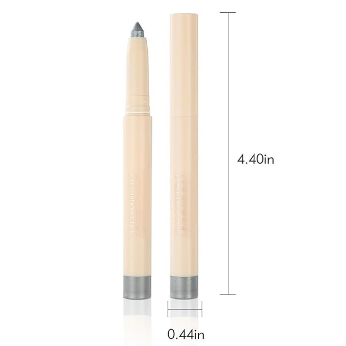 Waterproof Creamy Eyeshadow Stick Eyeliner Eye Shadow Applicator Stick Shimmer & Matte Finish Metallic