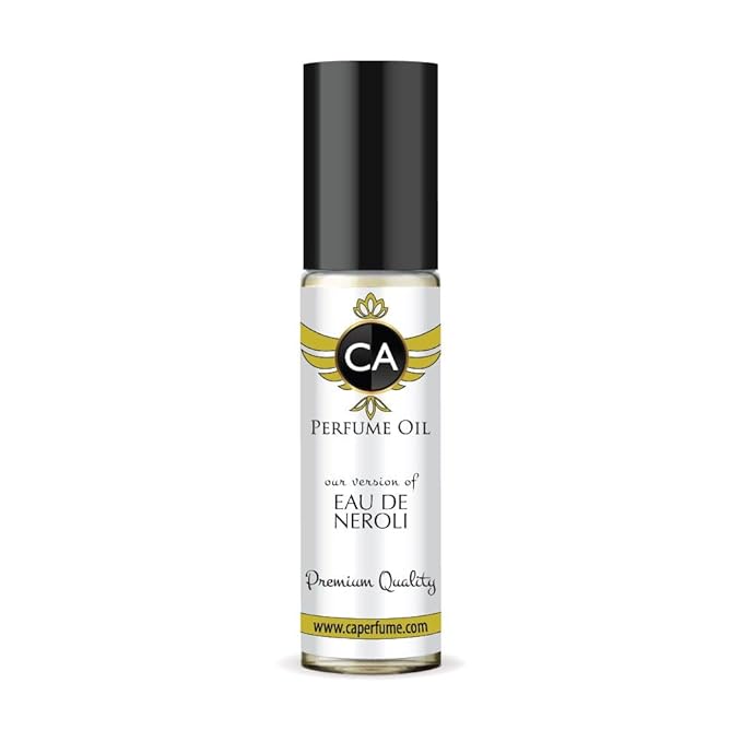 CA Perfume Impression of Eau De Neroli Unisex Fragrance Oil Citrus Aromatic Scent Long Lasting Perfumes for Women & Men Travel Size TSA Ready Mini Parfum Body Oil Roll-on 0.33 Fl Oz 10ml