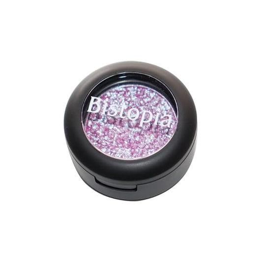 Bistopia Glitter Eyeshadow Collection, 14 Shades, Shimmer Pressed Powder, Metallic and Iridescent Colors (Solar Delirium)