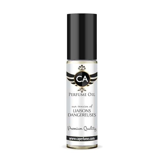 CA Perfume Impression of Liaisons Dangereuses Unisex Fragrance Oil Chypre Fruity Scent Long Lasting Perfumes for Women & Men Travel Size TSA Ready Mini Parfum Body Oil Roll-on 0.33 Fl Oz 10ml