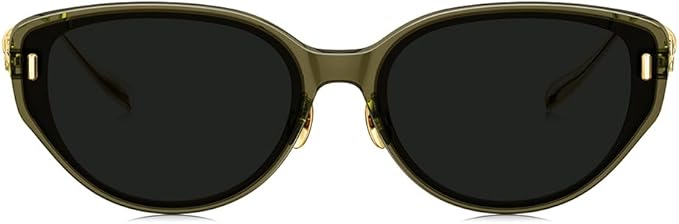 BOLON Women Fashion Oversized Cat Eye Polarized Sunglasses 61mm, Exclusive Eyewear Brand of EssilorLuxottica