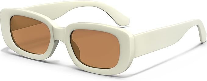 Retro Rectangle Kids Sunglasses 90’s Vintage Fashion Narrow Square Frame Glasses Shades for Girls Boys UV Protection