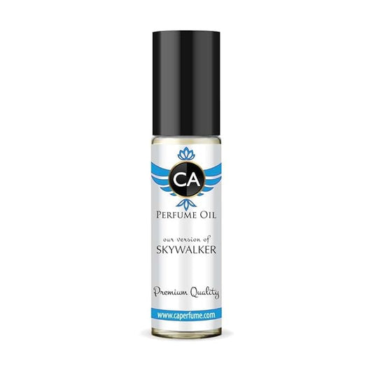 CA Perfume Impression of Skywalker for Men Eau De Parfum Woody Spicy Scent Long Lasting Cologne for Men Travel Size TSA Ready for Day and Night Wear 0.33 Fl Oz 10ml