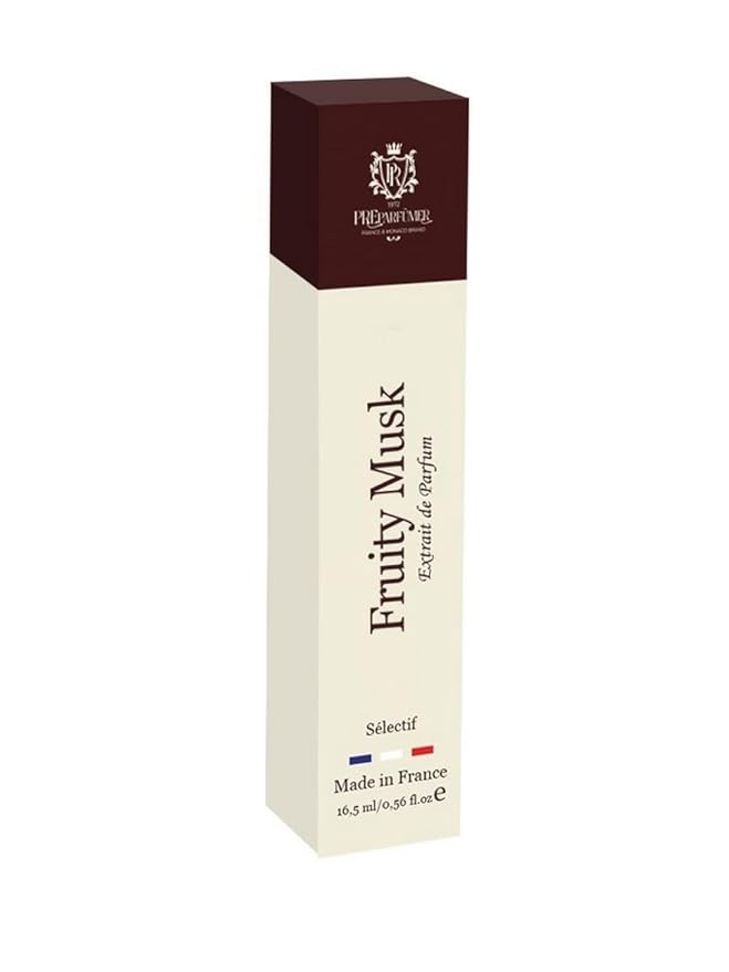 From France Fruity Musk for Women 16ml – Fruity Chypre Scent From France – Luxury Fragrance with Blackcurrant, Passion Fruit – Long Lasting Perfume With Lily and Vanilla Notes
