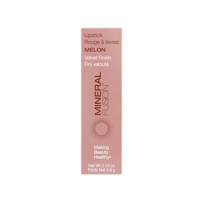 Mineral Fusion Lipstick, Melon, .14 Ounce