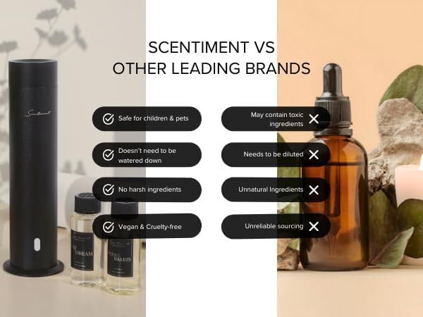 Scentiment Diffuser Oil - Latin Nights | Aromatherapy Home Fragrance | Inspired by Hyatt Ziva® Resort | Luxurious Scent with Notes of Citron, Cashmere & Amber (120ml)