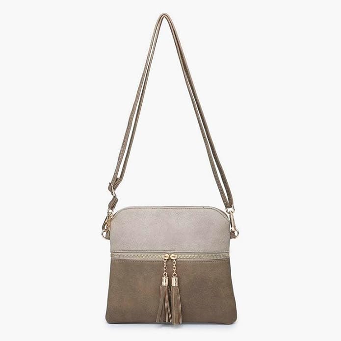 Nude Cheetah Saddle Bag by Jen & Co
