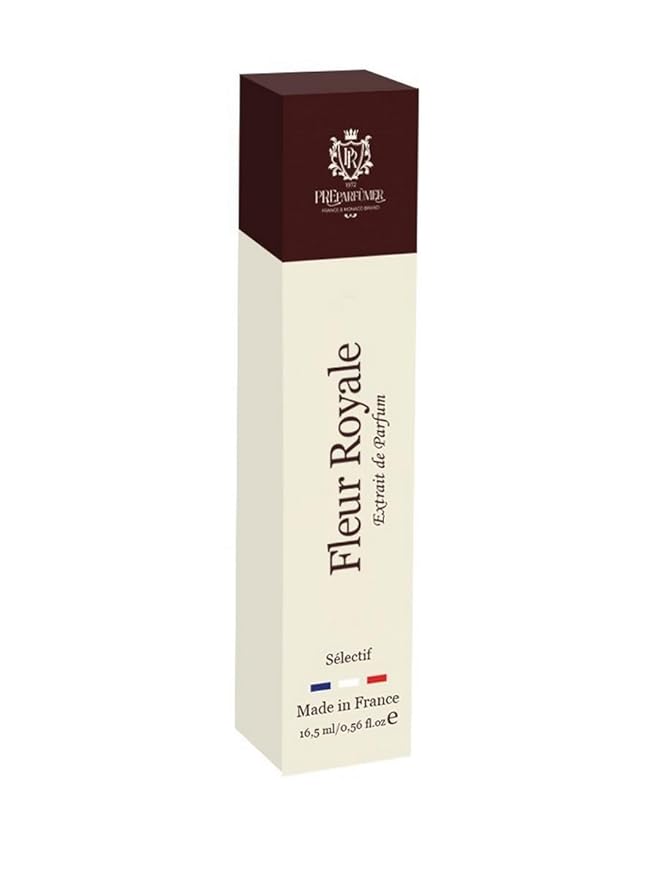 From France Fleur Royale for Women 16ml – Elegant Fruity Floral Scent From France – Luxury Fragrance with Jasmine, Lychee – Long Lasting Perfume With Musk and Woody Notes
