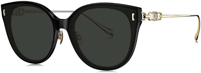 BOLON Women Fashion Oversized Cat Eye Polarized Sunglasses 61mm, Exclusive Eyewear Brand of EssilorLuxottica