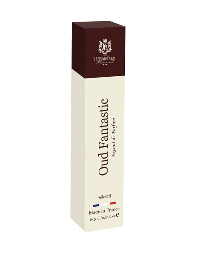 From France Oud Fantastic 16ml – Oriental Woody Scent From France – Luxury Fragrance with Agarwood, Tobacco – Long Lasting Perfume With Leather and Sandalwood Notes