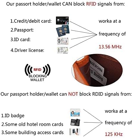 YALUXE Women's Genuine Leather Wallet RFID Blocking Multi Card Holder with Cell Phone Pocket Mothers Day Gifts