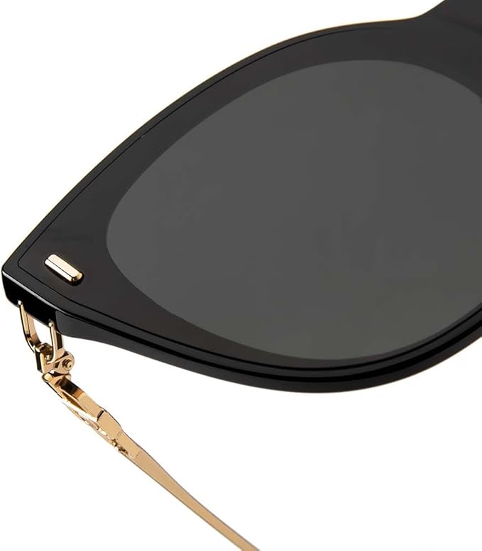 BOLON Women Fashion Oversized Cat Eye Polarized Sunglasses 61mm, Exclusive Eyewear Brand of EssilorLuxottica