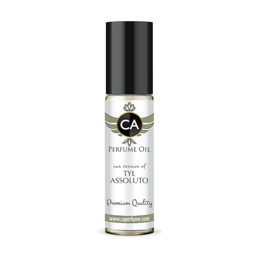 CA Perfume Impression of Tyl Assoluto Unisex Eau De Parfum Floral Scent Long Lasting Unisex Fragrance Travel Size TSA Ready for Day and Night Wear 0.33 Fl Oz 10ml