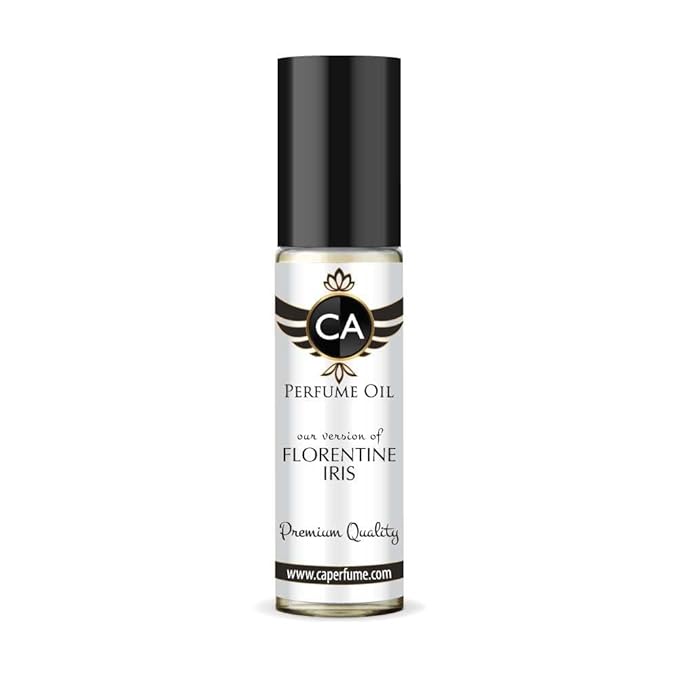 CA Perfume Impression of Florentine Iris for Men Fragrance Oil Floral Scent Long Lasting Cologne for Men Travel Size TSA Ready Mini Parfum Body Oil Roll-on 0.33 Fl Oz 10ml