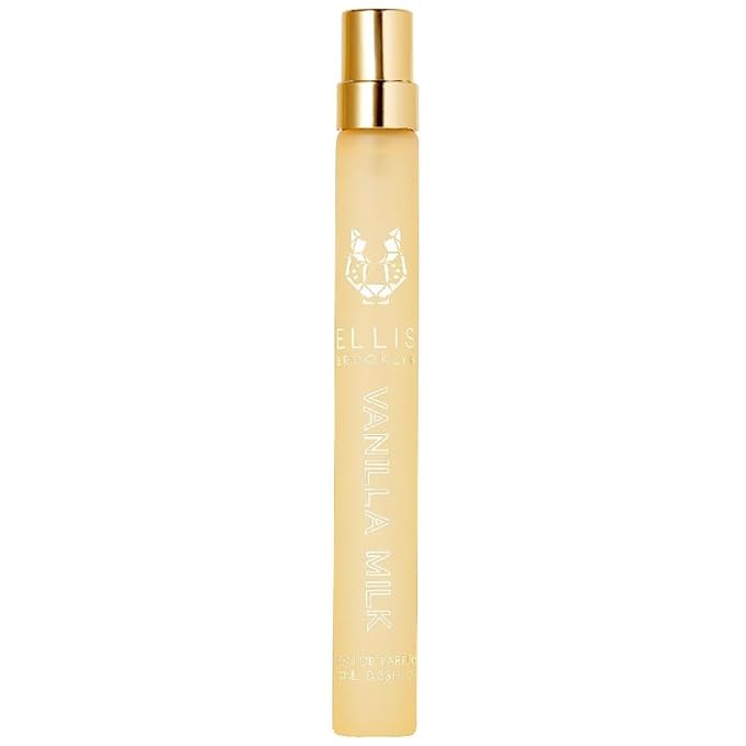 Ellis Brooklyn Vanilla Milk Eau de Parfum – Gourmand Creamy Milk, Bourbon Vanilla & Sandalwood, Perfume for Women – Vegan, Cruelty-Free Paraben-Free, Made in the USA, 10ml / 0.33oz
