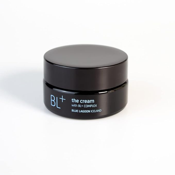 Blue Lagoon BL+ The Cream Whipped Facial Moisturizer – Bioactive Collagen Support, Deep Hydration, Fragrance-Free, Clean Skincare, Anti-Aging, Diminishes Wrinkles, For Normal & Dry Skin, 1.7 oz, 50 ml