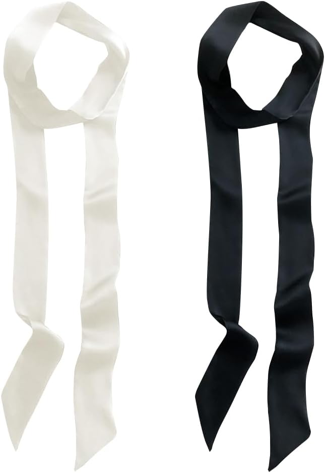 Purse Scarf for Women, Multifunctional Skinny Scarf for Bags Hair Neck Fashion Accessories