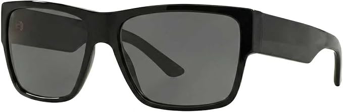 MAXJULI XL 152mm Fashion Sunglasses for Big Wide Heads Men Women TR90 Ultralight UV400 Protection Sun Glasses 8145（Black/Grey）