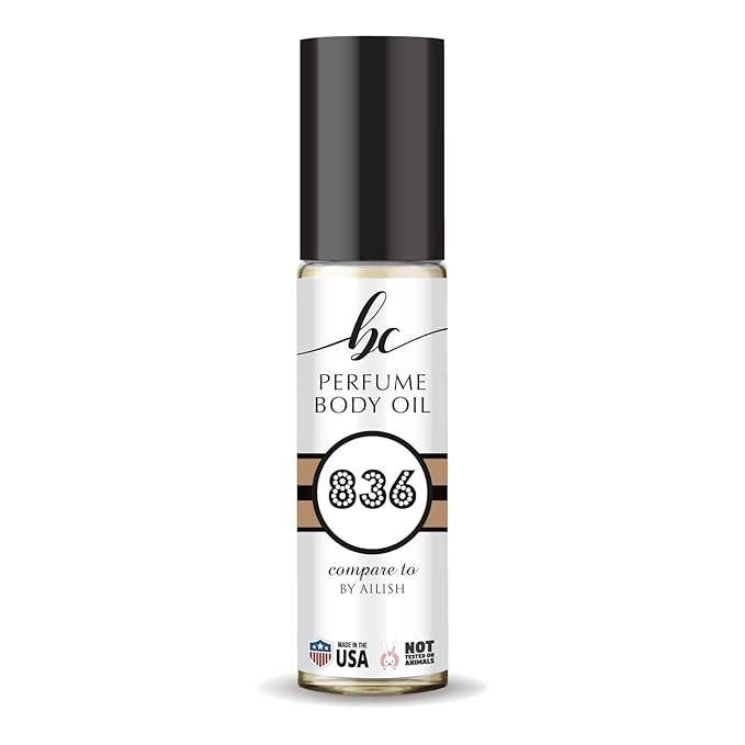 CA Perfume Impression of By Ailish for Women Fragrance Oil Amber Vanilla Scent Long Lasting Perfumes for Women Travel Size TSA Ready Mini Parfum Body Oil Roll-on 0.33 Fl Oz 10ml