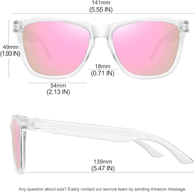 MEETSUN Polarized Sunglasses for Women Men Trendy Classic Retro Designer Style