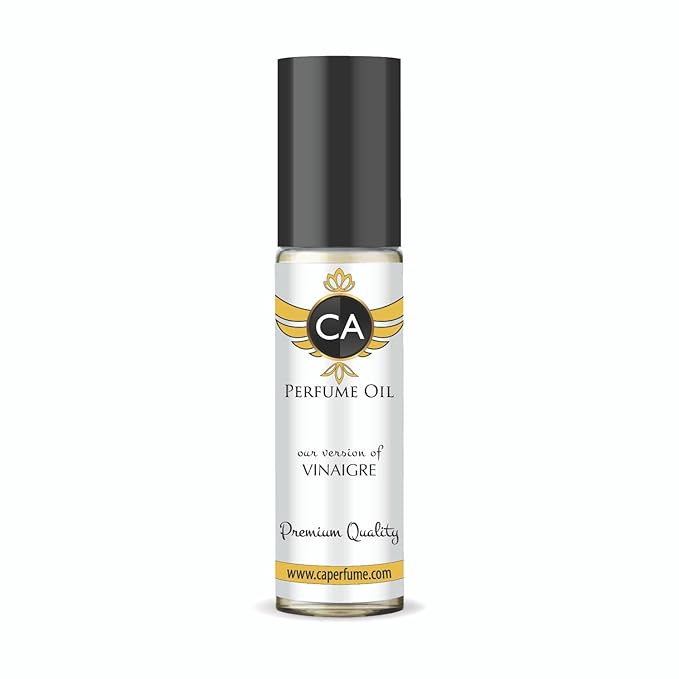 CA Perfume Impression of Vinaigre Unisex Fragrance Oil Woody Spicy Scent Long Lasting Perfumes for Women & Men Travel Size TSA Ready Mini Parfum Body Oil Roll-on 0.33 Fl Oz 10ml
