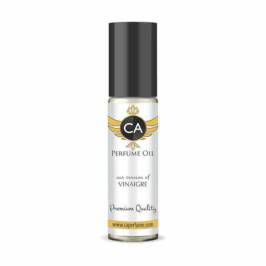CA Perfume Impression of Vinaigre Unisex Fragrance Oil Woody Spicy Scent Long Lasting Perfumes for Women & Men Travel Size TSA Ready Mini Parfum Body Oil Roll-on 0.33 Fl Oz 10ml