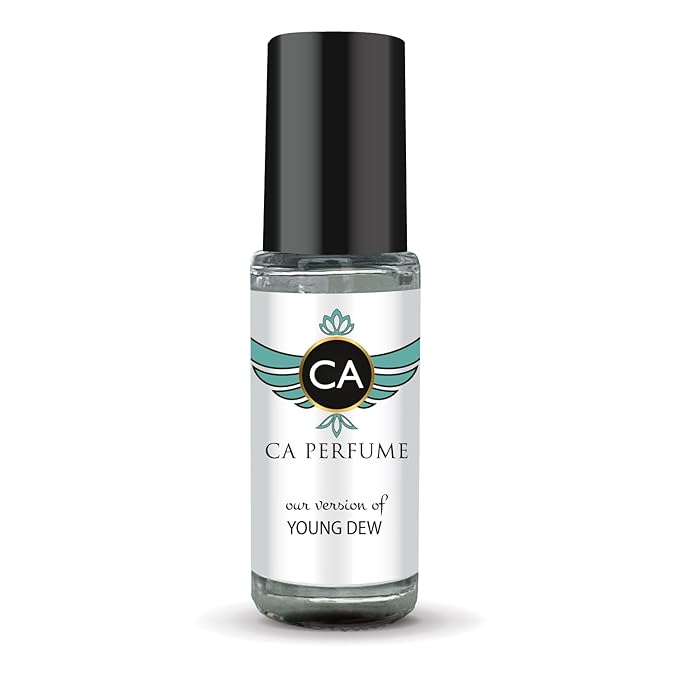 CA Perfume Impression of Young Dew for Women Perfume Oil Amber Spicy Scent Long Lasting Perfumes for Women Travel Size Mini Perfume Sample TSA Ready Body Oil Roll-on 0.14 Fl Oz 4ml