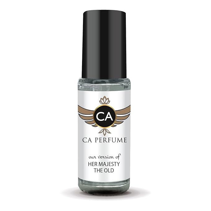 CA Perfume Impression of Her Majesty The Oud for Women Perfume Oil Amber Floral Scent Long Lasting Perfumes for Women Travel Size Mini Perfume Sample TSA Ready Body Oil Roll-on 0.14 Fl Oz 4ml