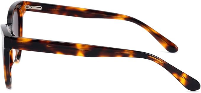 Trendy Round Polarized Women's Sunglasses UV 400 Protection CO1019S