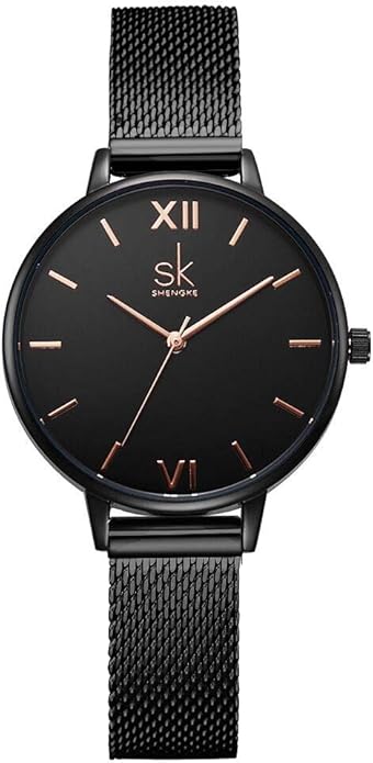 SHENGKE Simplicity Creative Women Watch Genuine Leather Elegant Women Watches Ladies Business Wristwatch