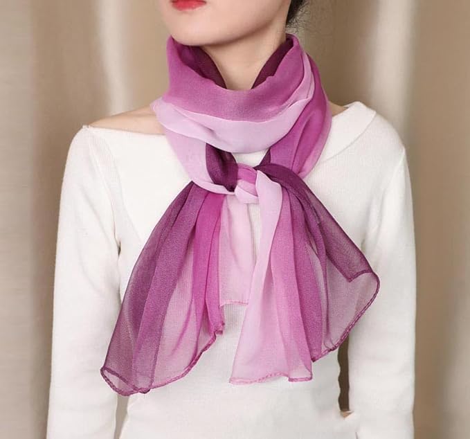 Xyueanlo Scarfs for Women Lightweight Fashion Floral Printed Scarves Neck Scarf Sunscreen Wraps Shawls