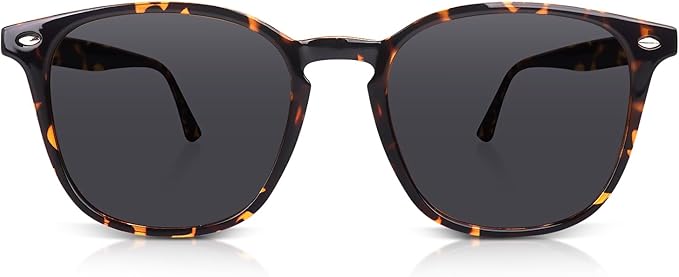 DrRelax Retro Sunglasses Womens Trendy Round Polarized Shades Sun Glasses