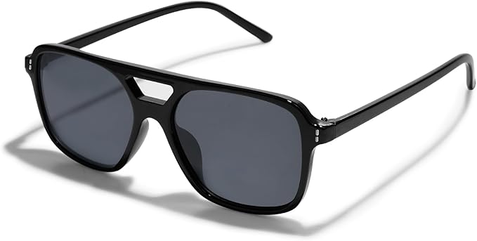 VANLINKER Retro Vintage 70s Square Aviator sunglasses for women men VL9611X