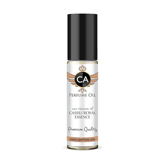 CA Perfume Impression of Cassili Royal Essence for Women Fragrance Oil Amber Floral Scent Long Lasting Perfumes for Women Travel Size TSA Ready Mini Parfum Body Oil Roll-on 0.33 Fl Oz 10ml