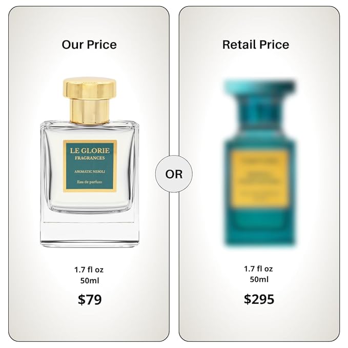 Inspired by T Ford's Neroli Portofino, Aromatic Neroli EDP, Long Lasting 12-14 Hours Perfume Spray for Men, Women, unisex, All Skin Types - 1.7 fl oz 50ml