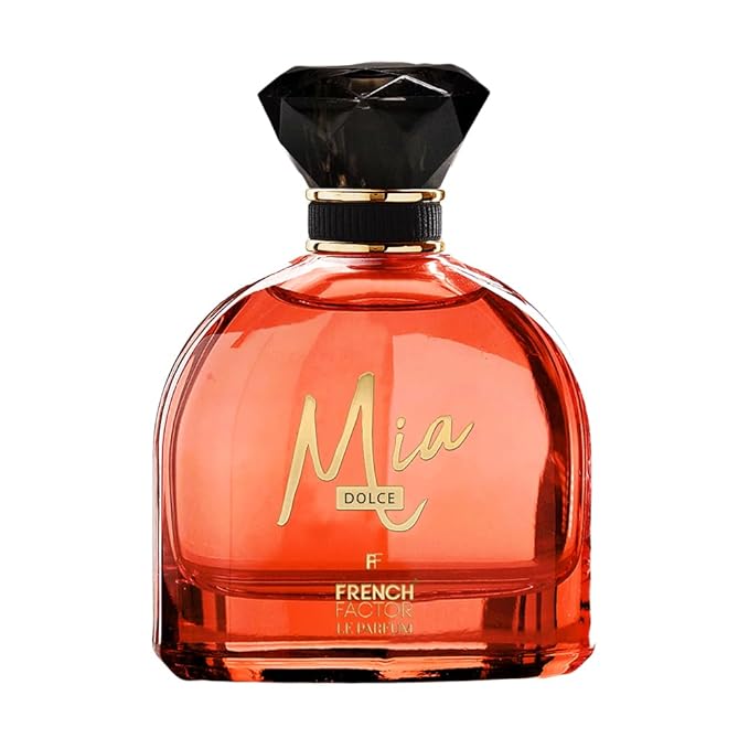 French Factor Mia Dolce Women’s Perfume – Premium Long-Lasting Eau de Parfum, 100ml (3.3 fl. oz) – Elegant All-Day Fragrance