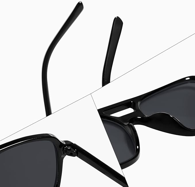 VANLINKER Retro Vintage 70s Square Aviator sunglasses for women men VL9611X