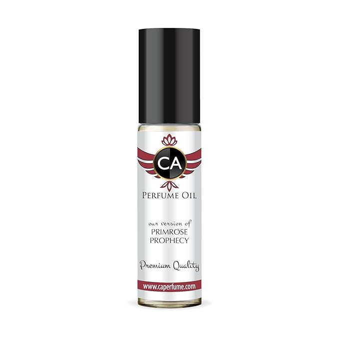 CA Perfume Originals Primrose Prophecy Unisex Fragrance Oil Floral Scent Long Lasting Perfumes for Women & Men Travel Size TSA Ready Mini Parfum Body Oil Roll-on 0.33 Fl Oz 10ml