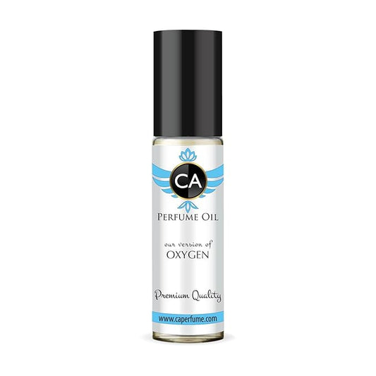 CA Perfume Impression of Oxygen for Women Eau De Parfum Floral Aquatic Scent Long Lasting Perfumes for Women Travel Size TSA Ready for Day and Night Wear 0.33 Fl Oz 10ml