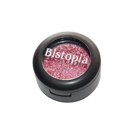 Bistopia Glitter Eyeshadow Collection, 14 Shades, Shimmer Pressed Powder, Metallic and Iridescent Colors (Signet)