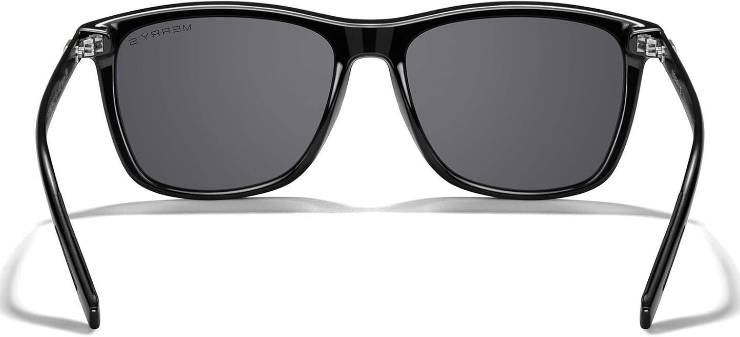 MERRY'S Unisex Polarized Aluminum Sunglasses Vintage Sun Glasses For Men/Women S8286