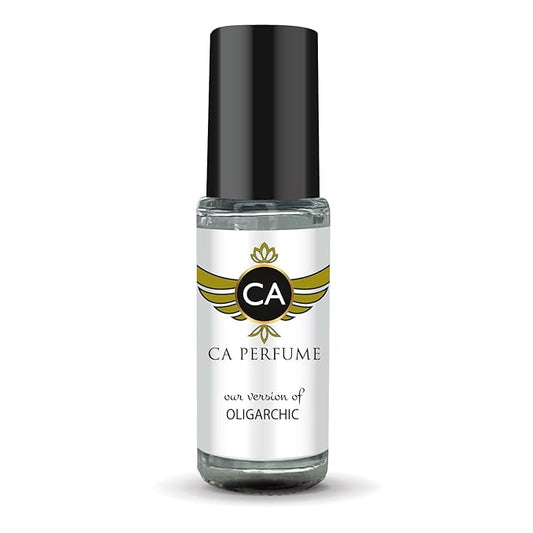 CA Perfume Impression of Oligarchic for Men Perfume Oil Chypre Scent Long Lasting Cologne for Men Travel Size Mini Perfume Sample TSA Ready Body Oil Roll-on 0.14 Fl Oz 4ml