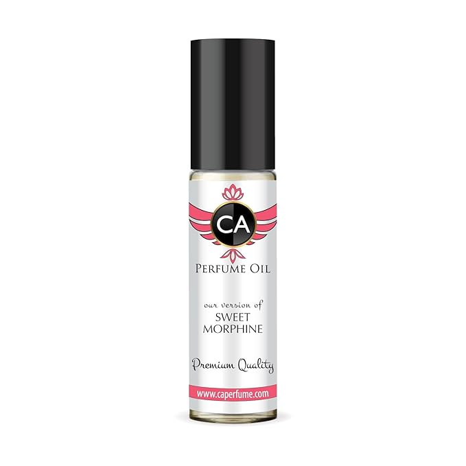 CA Perfume Impression of Sweet Morphine for Women Fragrance Oil Floral Scent Long Lasting Perfumes for Women Travel Size TSA Ready Mini Parfum Body Oil Roll-on 0.33 Fl Oz 10ml
