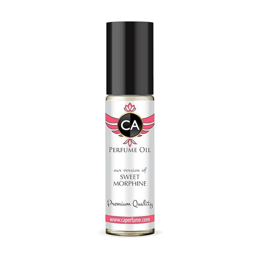 CA Perfume Impression of Sweet Morphine for Women Fragrance Oil Floral Scent Long Lasting Perfumes for Women Travel Size TSA Ready Mini Parfum Body Oil Roll-on 0.33 Fl Oz 10ml