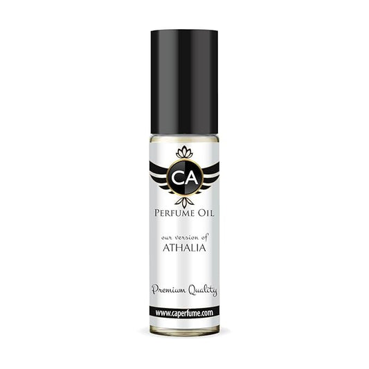 CA Perfume Impression of Athalia for Women Fragrance Oil Floral Woody Musk Scent Long Lasting Perfumes for Women Travel Size TSA Ready Mini Parfum Body Oil Roll-on 0.33 Fl Oz 10ml