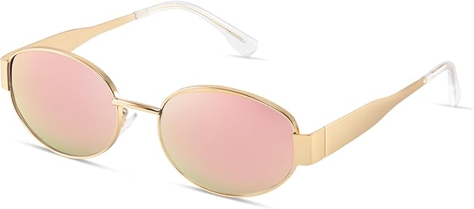 Women's Retro Sunglasses - Classic Trendy Polarized Sun Glasses UV400 Protection Fashion Eyewear