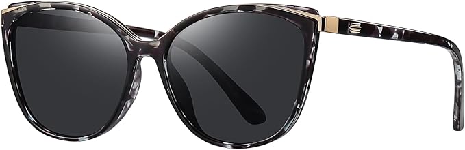 Trendy Cat Eye Sunglasses for Women Fashion Cateye UV400 Protection Glasses CL22017
